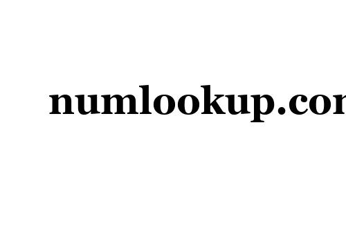 numlookup.com