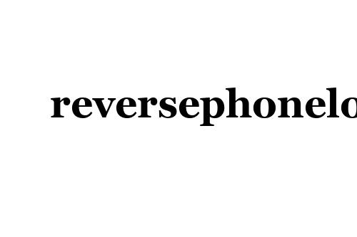 reversephonelookup